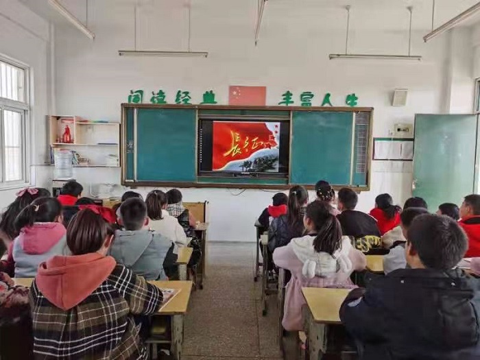 学习党史 牢记使命 ——马陵山镇广玉小学开展“学习党史 牢记使命”活动